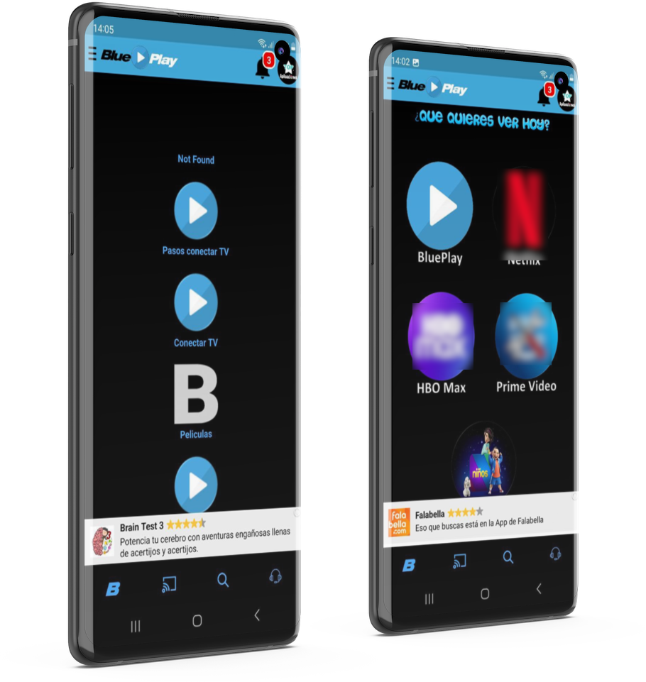 Blue Play Tv, Blue Play Apk Android, Blue Play Lista
